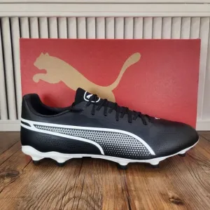 PUMA King Pro FG/AG Mens Size 10 Black Athletic Sport Soccer Cleats 107566-01