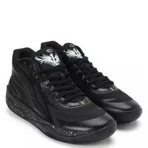PUMA LAMELO MB.02 &quot;Oreo&quot; Black/Oreo 3 Men Basketball Shoes size 7