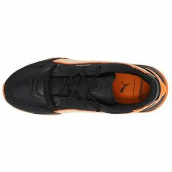 Puma Mirage Sport Pronounce Low Mens Shoes Black Orange 381259-01 NEW Multi Sz