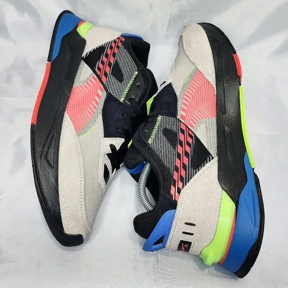 Puma Mirage Sport Dazed Shoes 382849-01‎ Dazed Gray Racer Black Men's Size 11.5