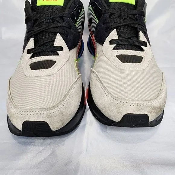 Puma Mirage Sport Dazed Shoes 382849-01‎ Dazed Gray Racer Black Men's Size 11.5