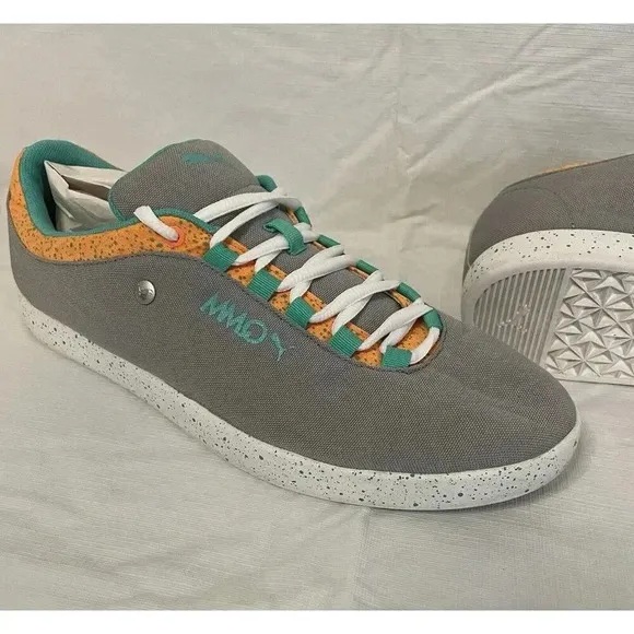 Puma Sport Lifestyle‎ MMO Grey Teal Orange White Men’s 9 Sneaker 358420 01
