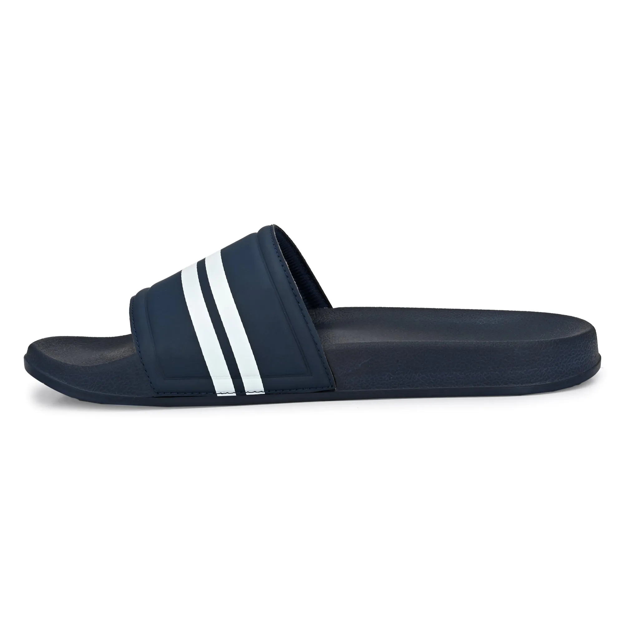 Pupil Men's BEN-2 Pool Slider, Navy Peony