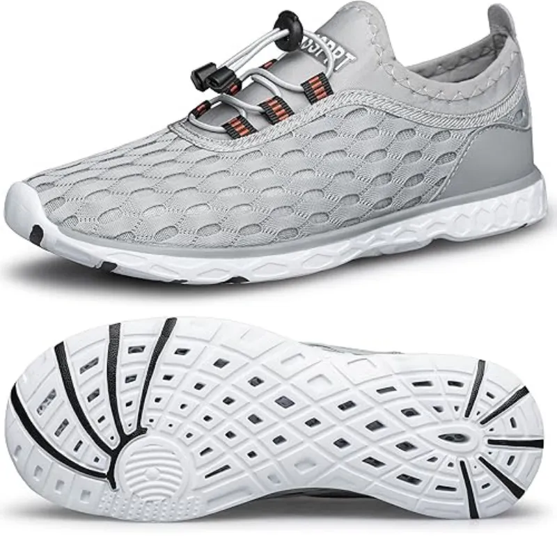 Quick Dry Aqua Shoes With Slip Resistant Sole For Water Use