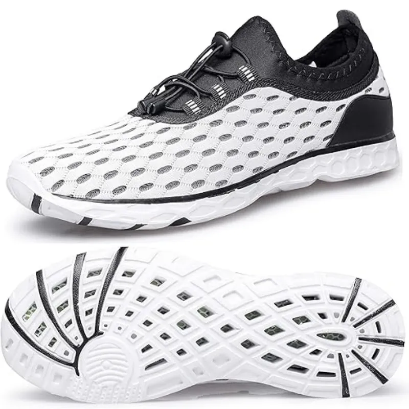 Quick Dry Aqua Shoes With Slip Resistant Sole For Water Use