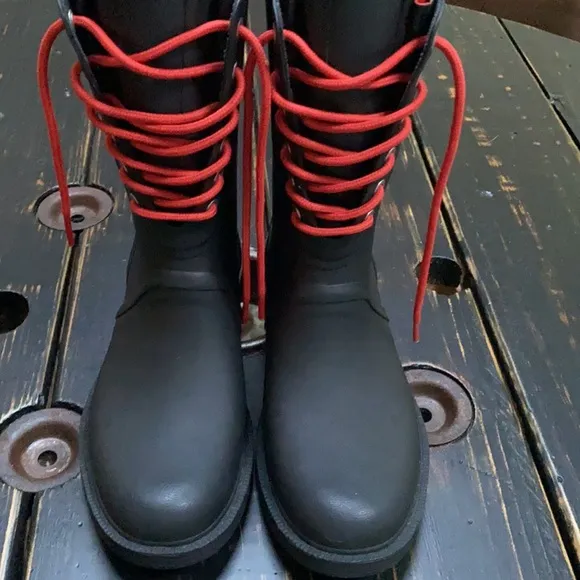 Rag &amp; Bone Ansel Lace Up Rain Boot