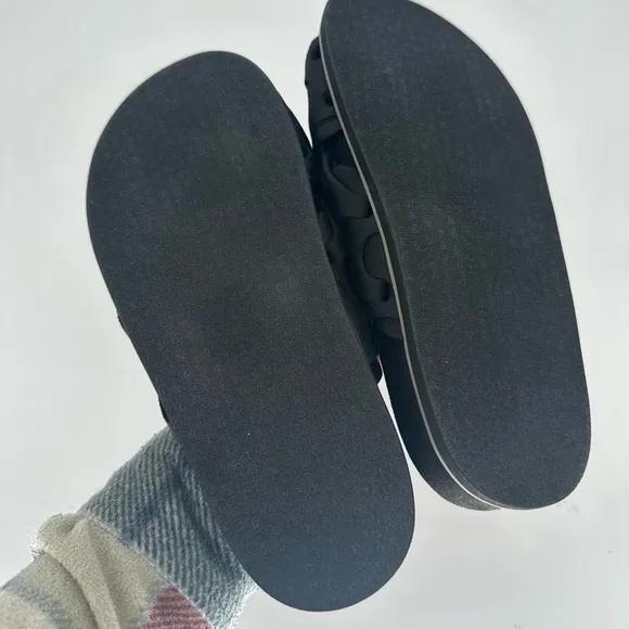 rag &amp; bone Bailey Sport Slides in Black