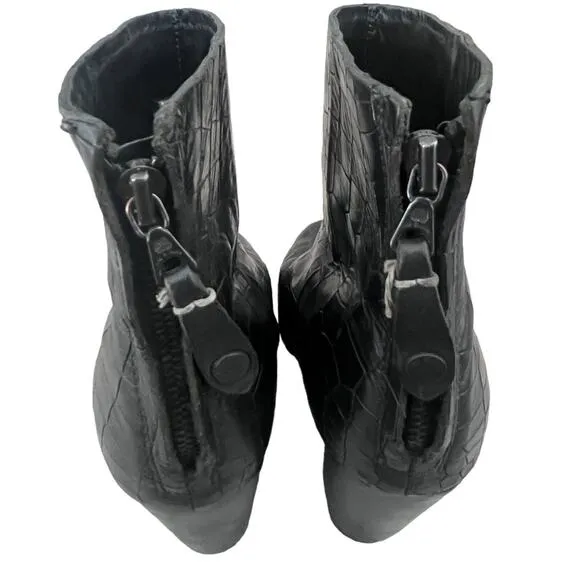 Rag &amp; Bone Faux Snakeskin Booties