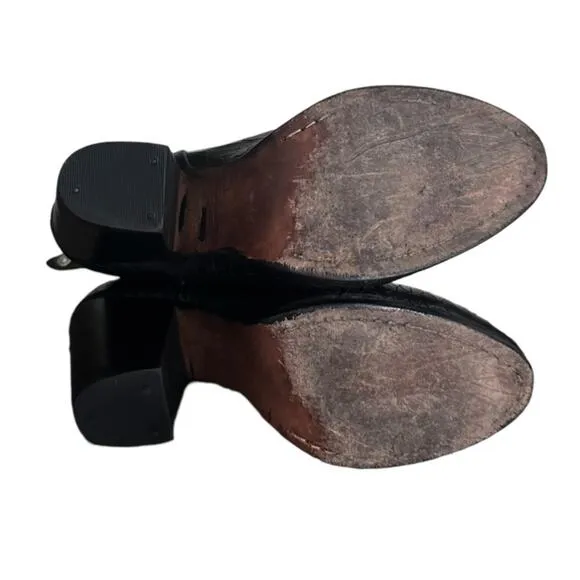 Rag &amp; Bone Faux Snakeskin Booties