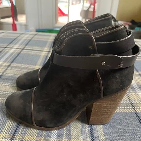 rag &amp; bone Harrow Nubuck Booties (5)