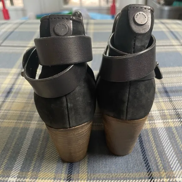 rag &amp; bone Harrow Nubuck Booties (5)