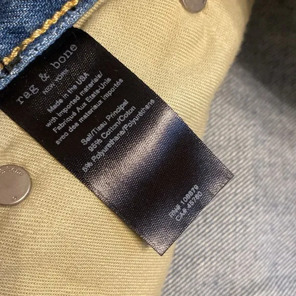 Rag &amp; Bone Pamela high rise ankle jeans size 29 Like new condition