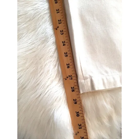 Ralph Lauren Jean Co. Women's Size 8P Wide Leg White Sailor Pants