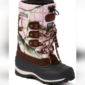Ranger TUNDRA II Boots Realtree Pink Camo Oiled Leather Winter Snow Waterproof