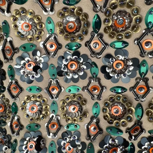 RARE J.Crew Collection Embellished | Size 4 | Beaded Party Skirt Festive Glam