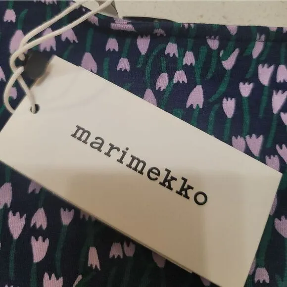 RARE Marimekko jersey dress xs new nwt