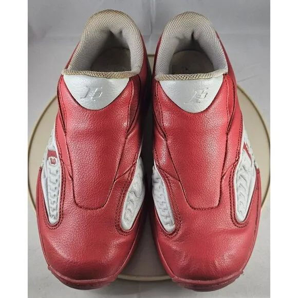 Rare Reebok 13 Men's Answer Red /Grey Slip-On Shoes  Size 7
