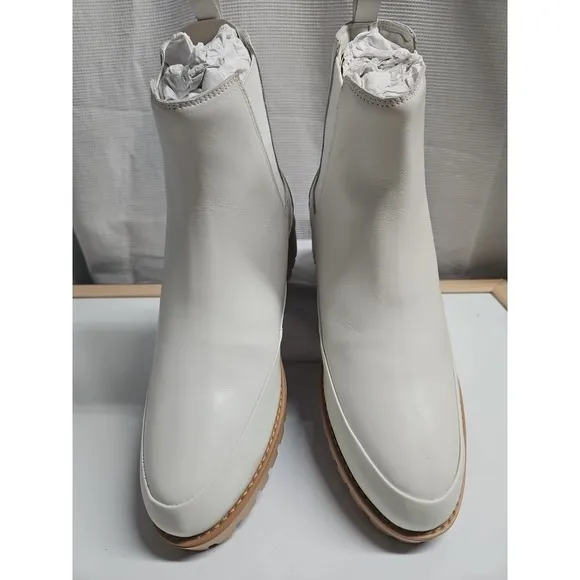 Rebecca Allen Women's The All Weather Boot Fashion, Cream, 9.5