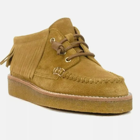 Rebecca Minkoff x Sperry Women’s Fringe Tan Chukka Boots STS87070 Size 10
