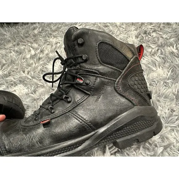 Red Wing 4423 CRV 6&quot; Leather Boots Waterproof Safety Toe Size 13