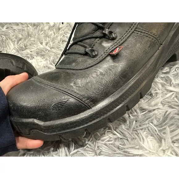 Red Wing 4423 CRV 6&quot; Leather Boots Waterproof Safety Toe Size 13