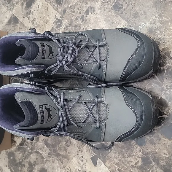 Red Wing Irish Setter Gray/Purple Rockford Hiking/Work Boots Women's Size 9