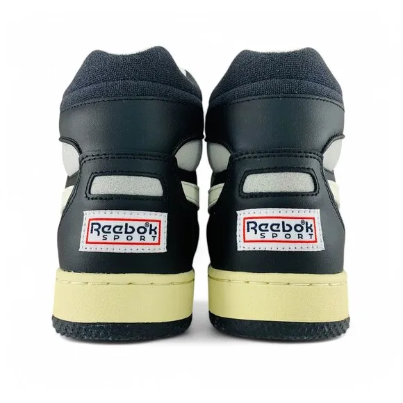 Reebok BB 4000 II Mid Black Grey Men's Shoes Sneakers 100201159