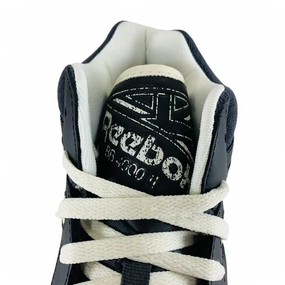 Reebok BB 4000 II Mid Black Grey Men's Shoes Sneakers 100201159
