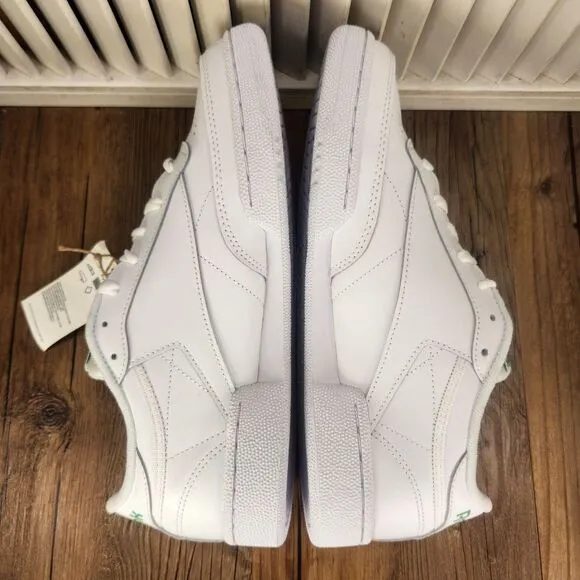 Reebok Club C 85 Mens Size 9 White Glen Green Sport Tennis Sneakers Shoes AR0456