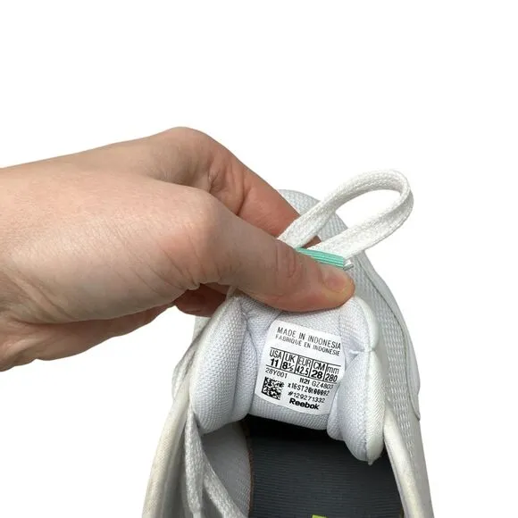 Reebok Zig Dynamica White Athletic Shoes Running Sneakers GZ4803 Womens Size 11