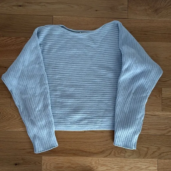 Reformation Cort Ribbed Organic Cotton Pullover &amp; Shorts