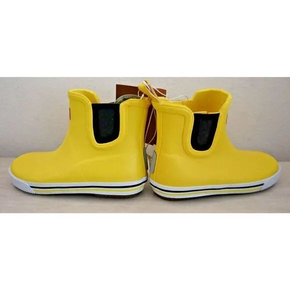 Reima 569399 Kids' Sz 11.5 Yellow Taika 2.0 Waterproof Rubber Wellies Rain Boots