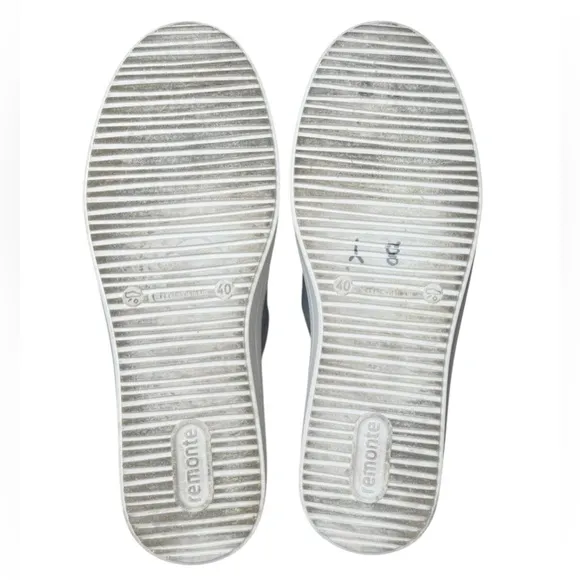 Remote Soft Women's D1C05 Julika Light Blue Platform Loafers Shoes Size 40 8.5-9