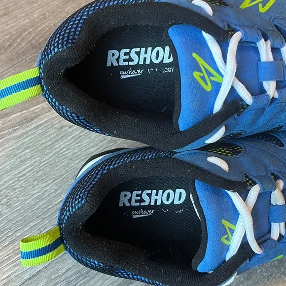 Reshod Coach Carmen Race Walking Shoes Blue Vibram Soles Womens 9 EU UK 6.5 40.5