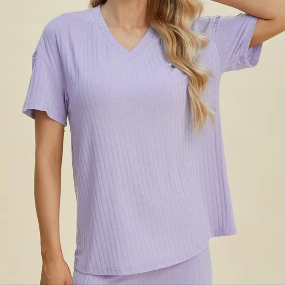 Ribbed Harmony Set - Lavander