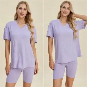 Ribbed Harmony Set - Lavander
