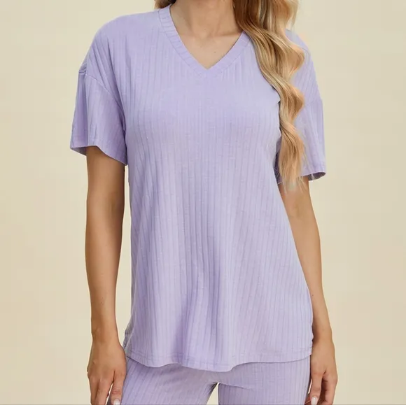 Ribbed Harmony Set - Lavander