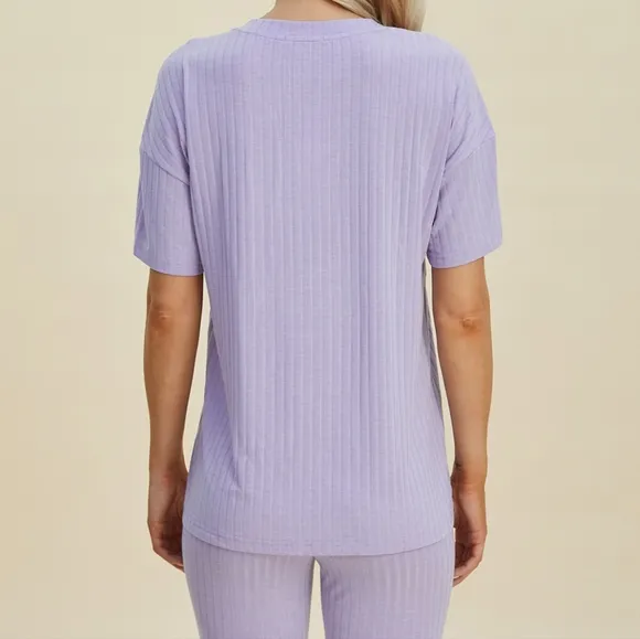 Ribbed Harmony Set - Lavander