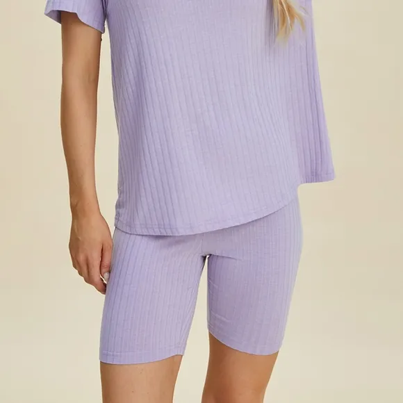 Ribbed Harmony Set - Lavander