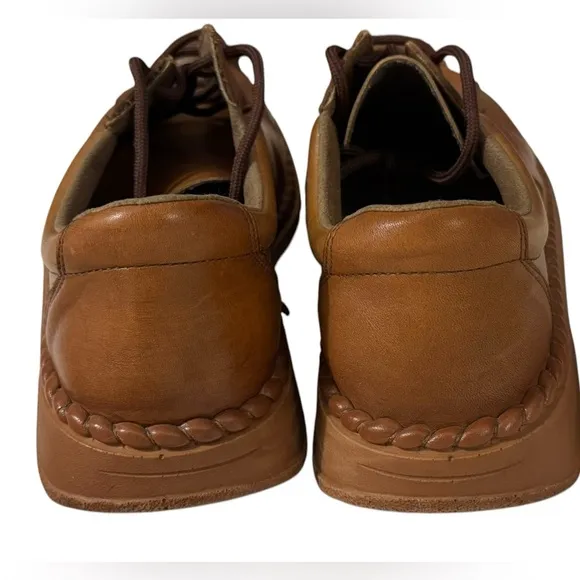 Rieker Brown Leather Comfort Shoes – EU 41 (Unisex)