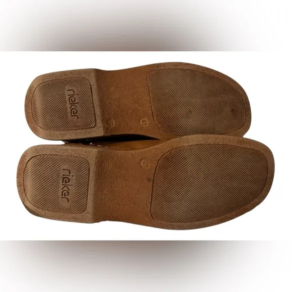 Rieker Brown Leather Comfort Shoes – EU 41 (Unisex)