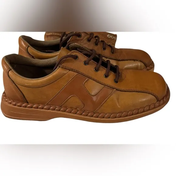 Rieker Brown Leather Comfort Shoes – EU 41 (Unisex)