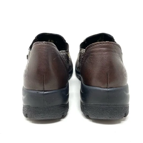 Rieker Leather Walking Shoes L7178-25, Brown