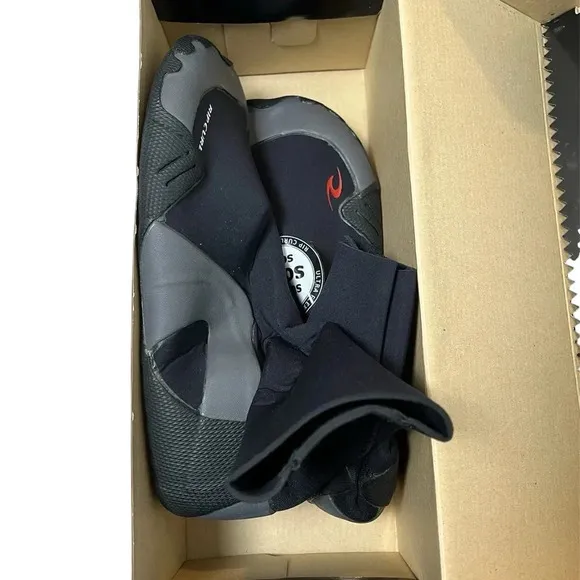 Rip Curl Snow Patrol Surf Suit Booties cold water 3 mm round toe Mens Size 11