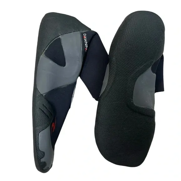 Rip Curl Snow Patrol Surf Suit Booties cold water 3 mm round toe Mens Size 11