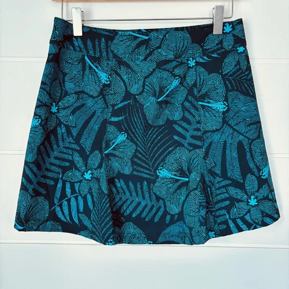 Ripskirt Hawaii Wrap Skirt in Maui Moonlight Mini Length Size Small