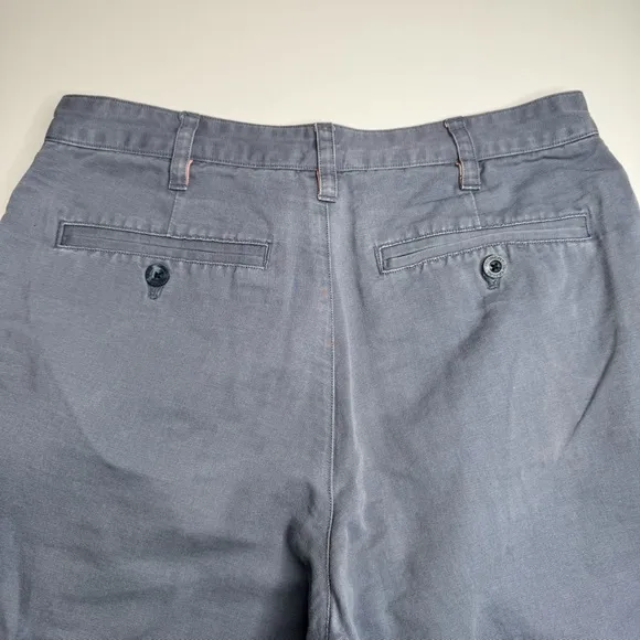 Robert Graham Flat Front Chino Shorts Pink Flip Cuff Preppy Classic Pride