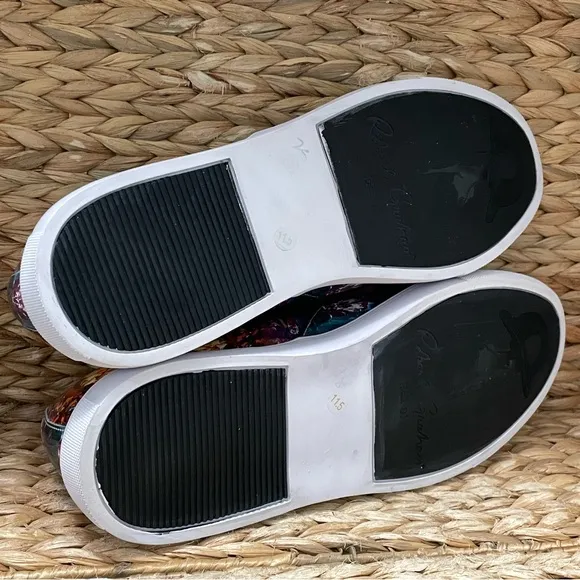 Robert Graham Morcilla Abstract Skull Slip On Shoes Mens 11.5