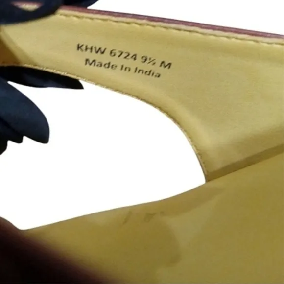 Robert Zur Sunflower Sandals in Black and Luggage Leather Open Toe Thong