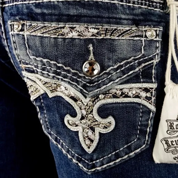Rock Revival Easy Capri Jeans 29 30 31 32 33 34